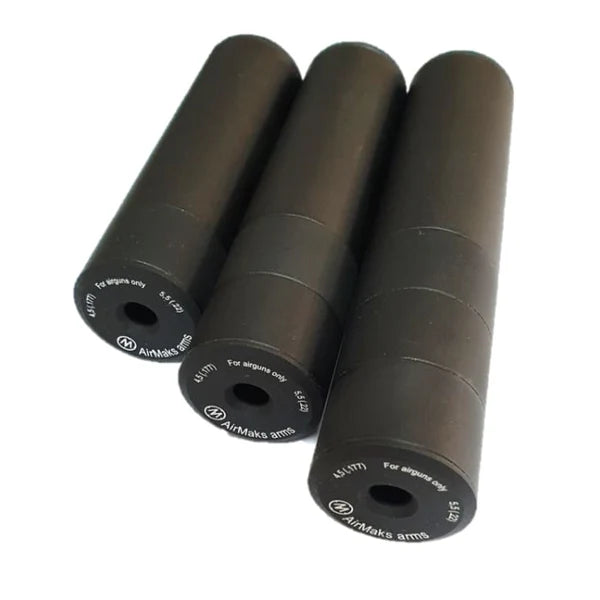 External Silencer for AirMaks Katran – Short 110mm