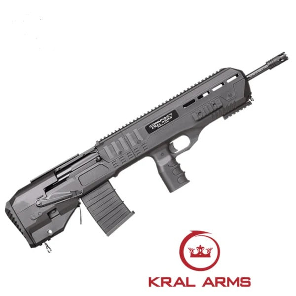 Kral Arms Compact Black Magazine Fed Shotgun, 12 Gauge 51cm