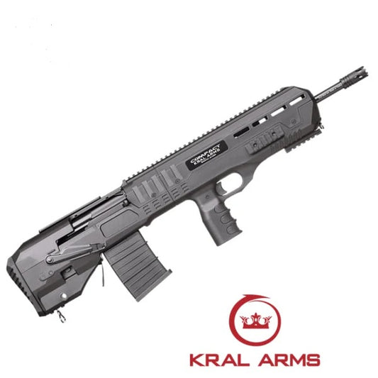 Kral Arms Compact Black Magazine Fed Shotgun, 12 Gauge 51cm
