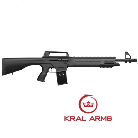 Kral Arms KRX black magazine fed shotgun, 12 Ga 51cm