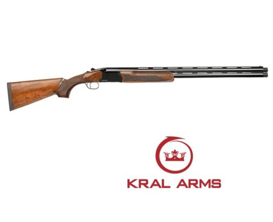Kral Arms Tundra Black over under shotgun, with ejector 12 Ga 71cm