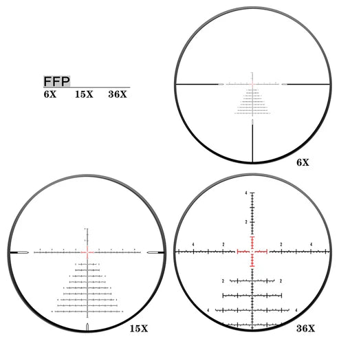 Discovery XED 6-36X56SFIR FFP-MRAD/MOA-ZERO STOP Diameter:35MM Optics Scopes