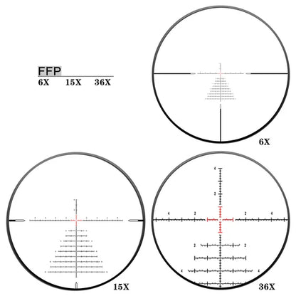 Discovery XED 6-36X56SFIR FFP-MRAD/MOA-ZERO STOP Diameter:35MM Optics Scopes