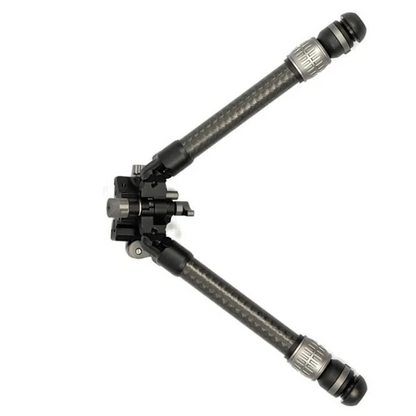 Titanium  Carbon Fibre bipod with standard and spike feet SKU:P-BPU/BP2501
