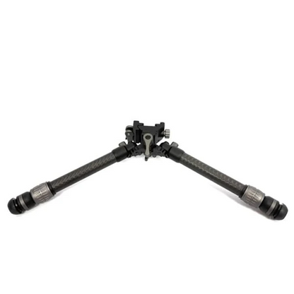 Titanium  Carbon Fibre bipod with standard and spike feet SKU:P-BPU/BP2501